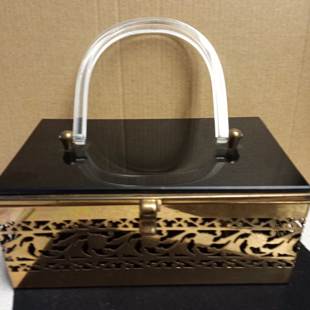 1940/1950 LUCITE HANDLE BAG